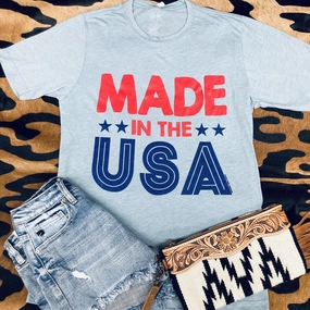 Made in the USA Tee SoftFeel Fabric