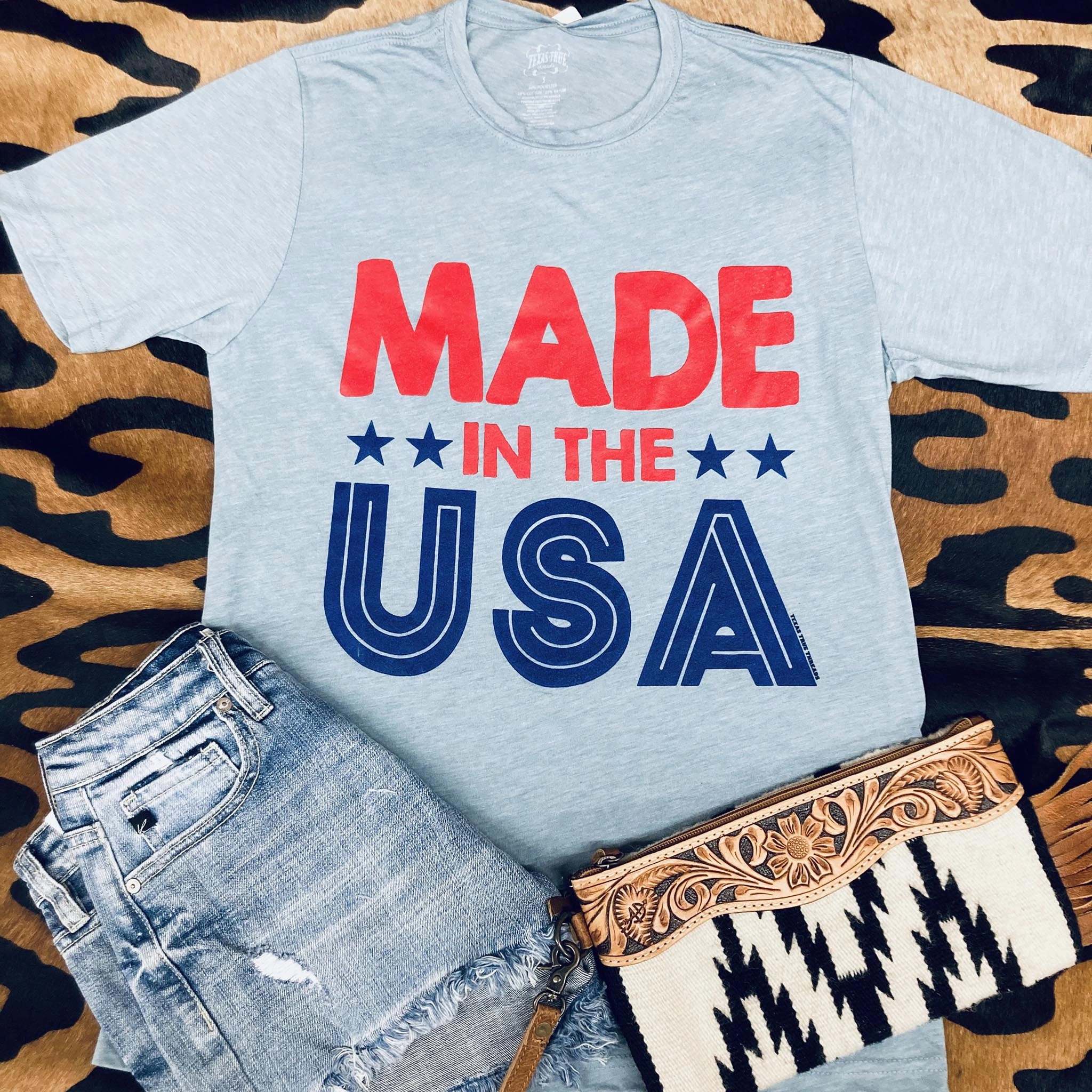 Made in the USA Tee SoftFeel Fabric