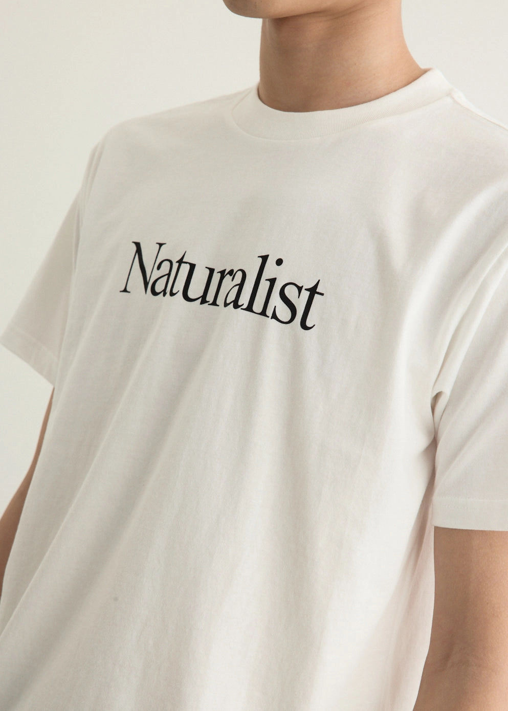 Naturalist T-Shirt Premium Material TexturedWeavePattern