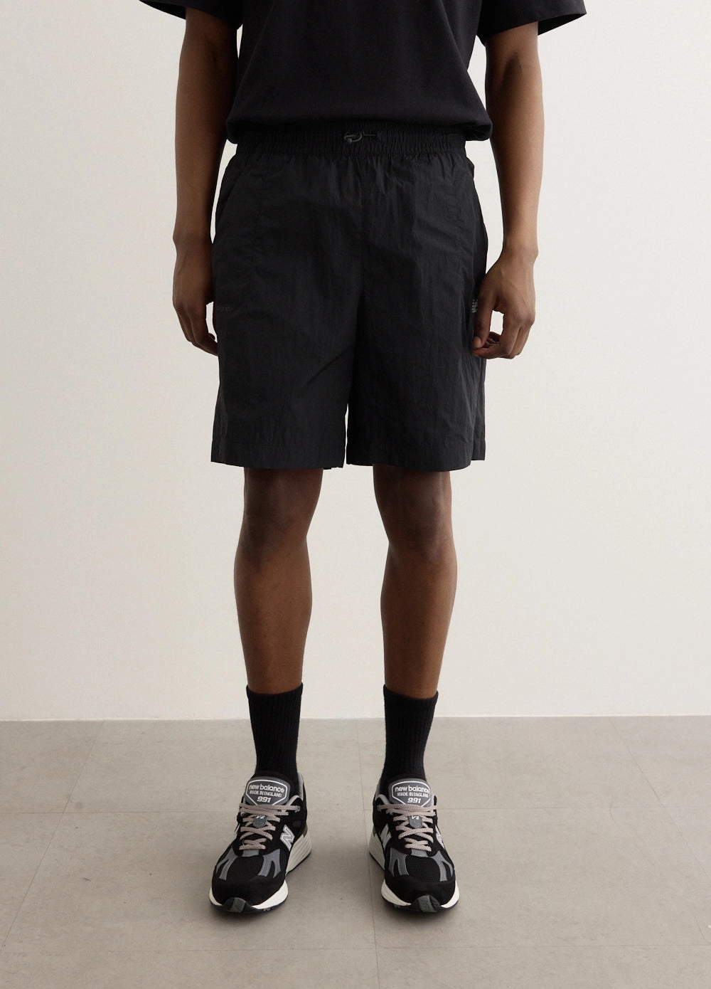 NB Grey Shorts Multi Directional Flex Athletic Shorts