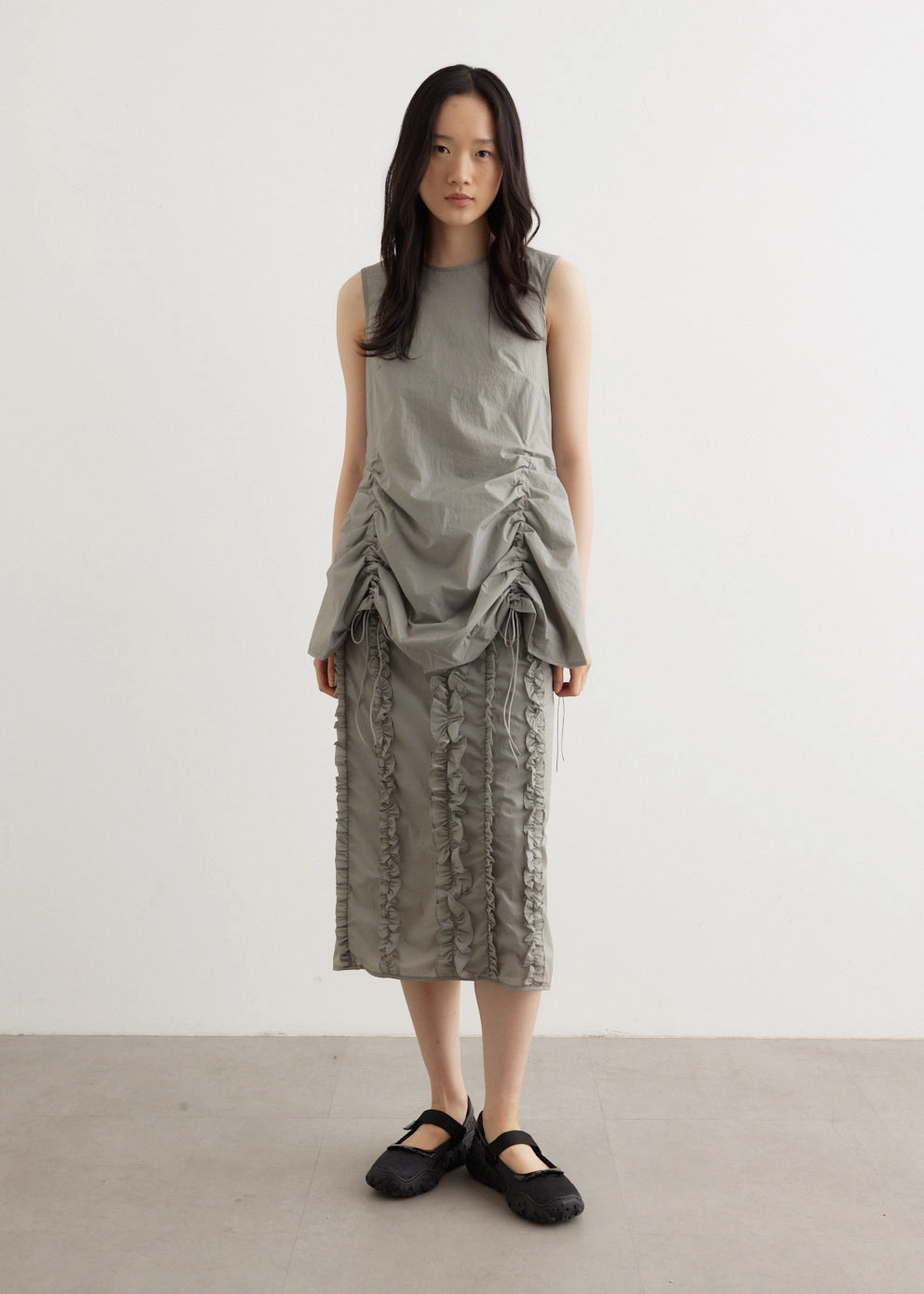 Layered Structure x Nona Source Ocean Skirt