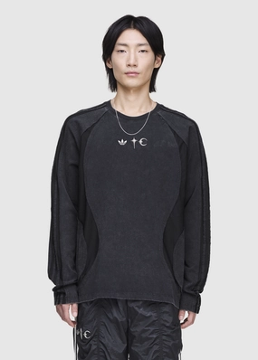 Micro Perforation Easy Look x Thug Club Teamgeist Long Sleeve T-Shirt