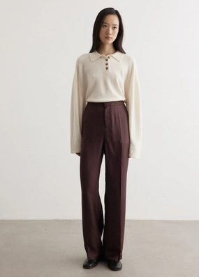 Smooth Texture Fafila Pants