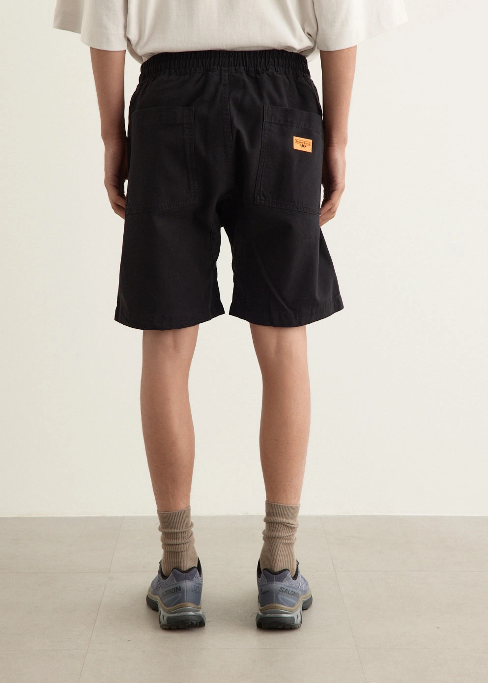 Canvas Chef Shorts QuickReleaseBuckle Sleek Waistband