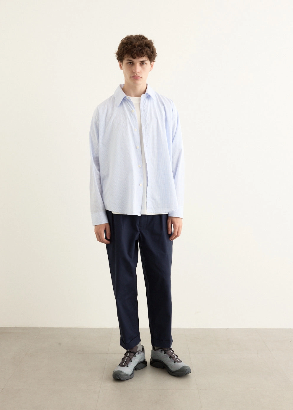 Comfortable Fit Wear AntiStaticTreatment 2 Pleats Twill Pants