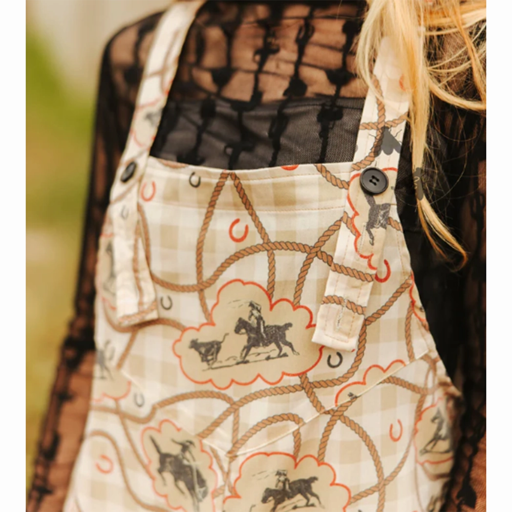 Pre Shrunk Material Fit For Daily Tan Rodeo Romper