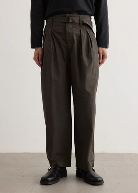 QuickReleaseClosures Belted Pleated Pants