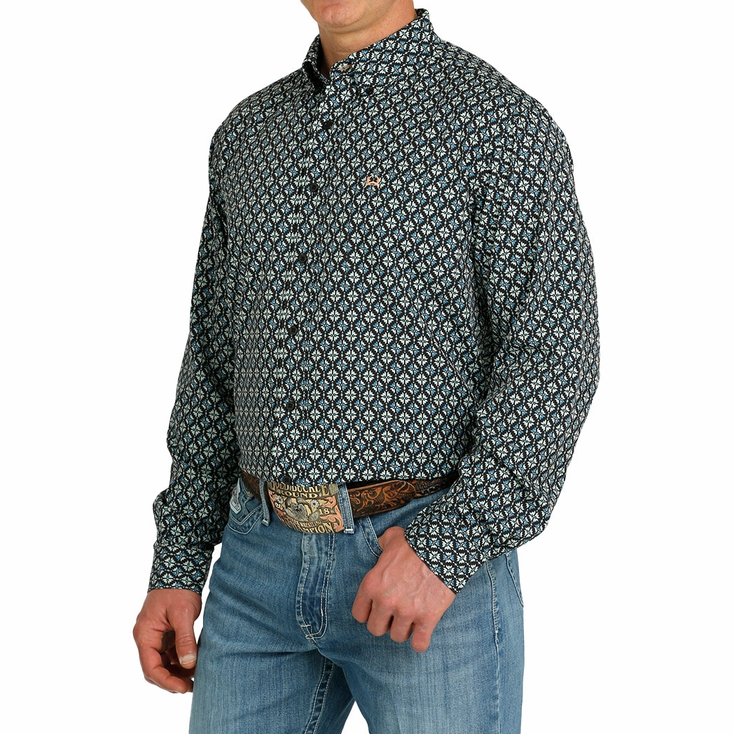Adjustable Cuffs Essential Piece Cinch Men's Arenaflex Long Sleeve Button Down