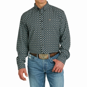 Flex Fit Collar Networking Session Cinch Men's Arenaflex Long Sleeve Button Down