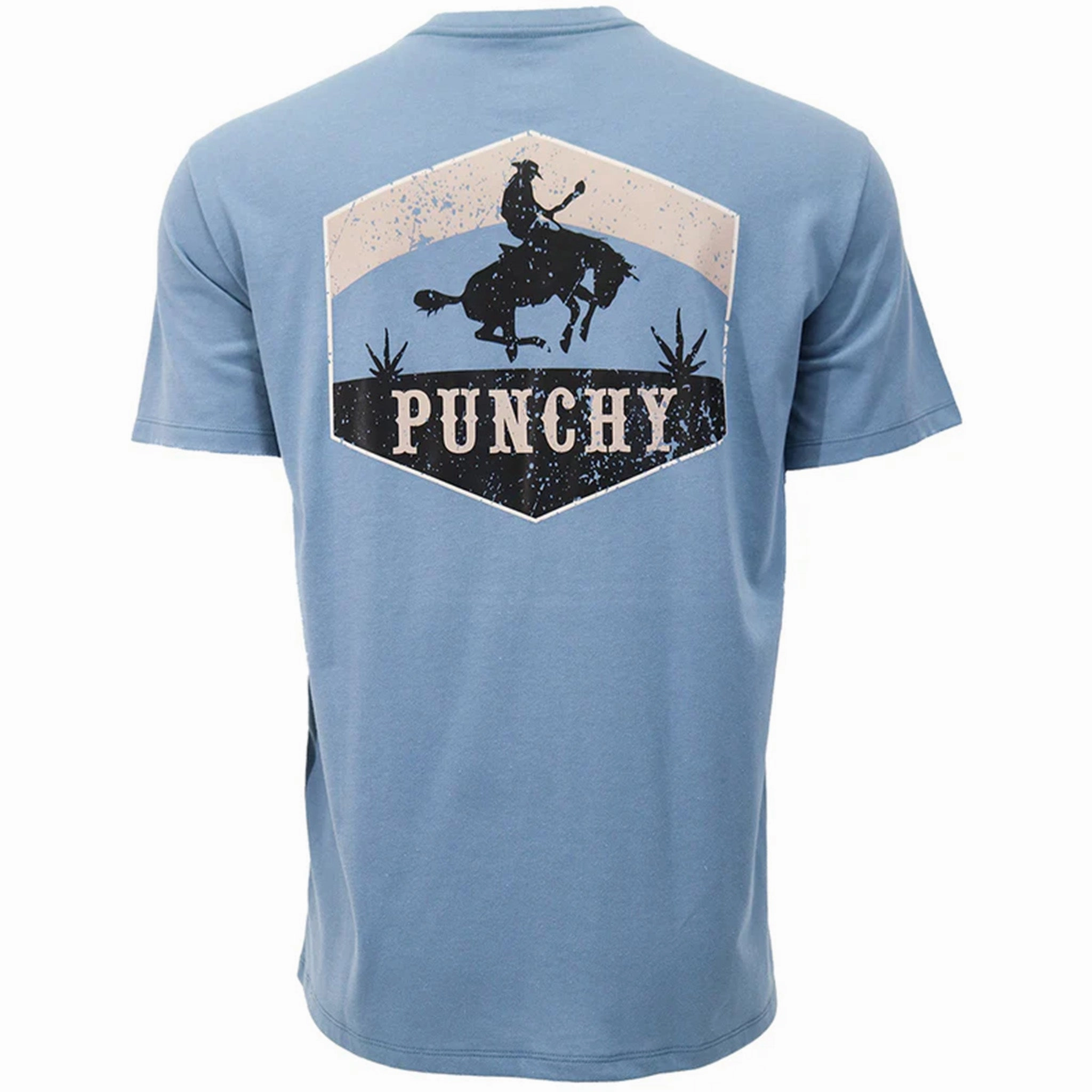Multipocket Style Hooey Denim Blue Ranchero Punchy Tee