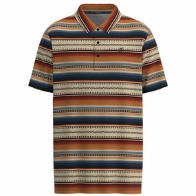 Regular Fit Corporate Retreat Hooey The Weekender Multi-Serape Polo Shirt