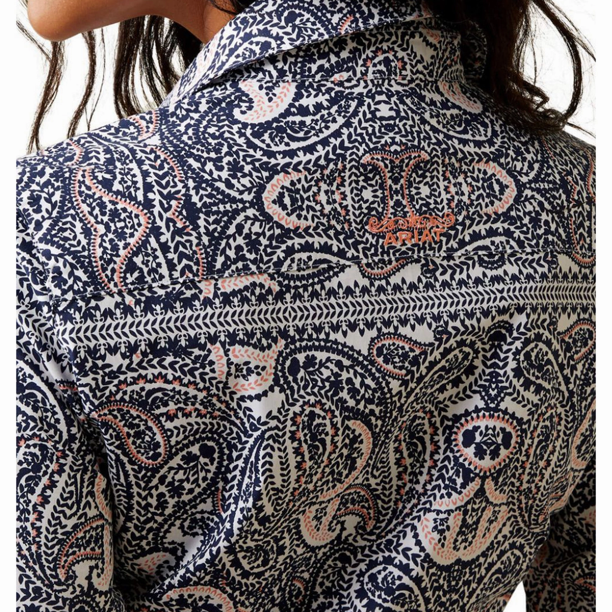 Ariat Women's Kirby Shirt Soft Pullover Loose Blouse