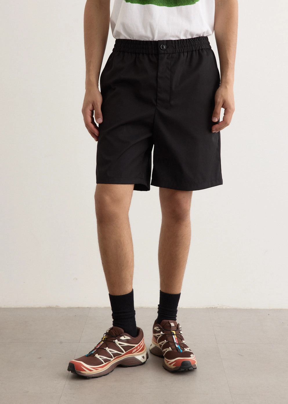 Elasticated Waist Shorts Warm Mood Flatlock Seam Technology