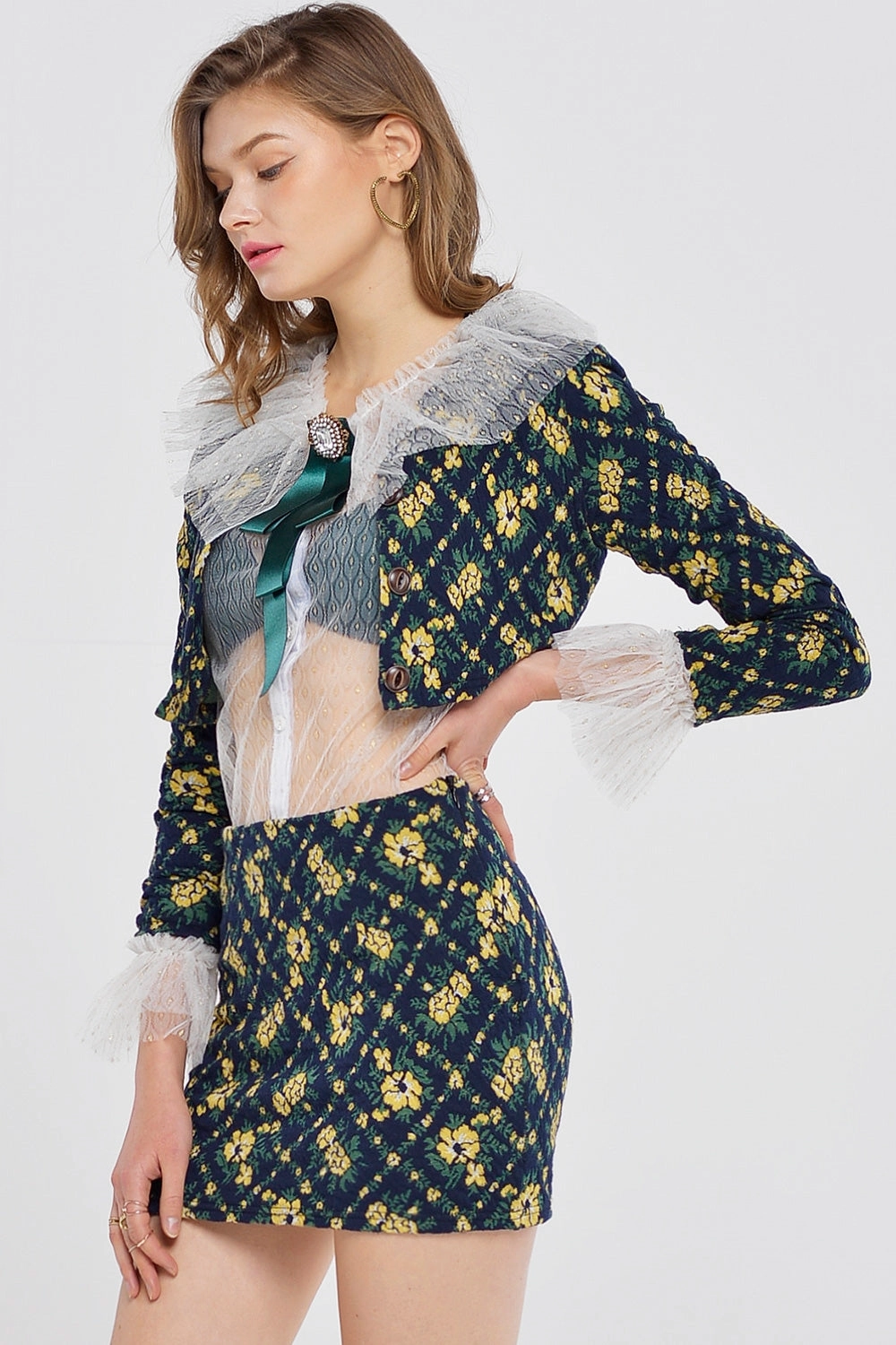 Sebastiane Floral 2 Piece Set TactileWeave