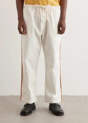 Baseball Pyjama Pants sporty wear Flat waistband