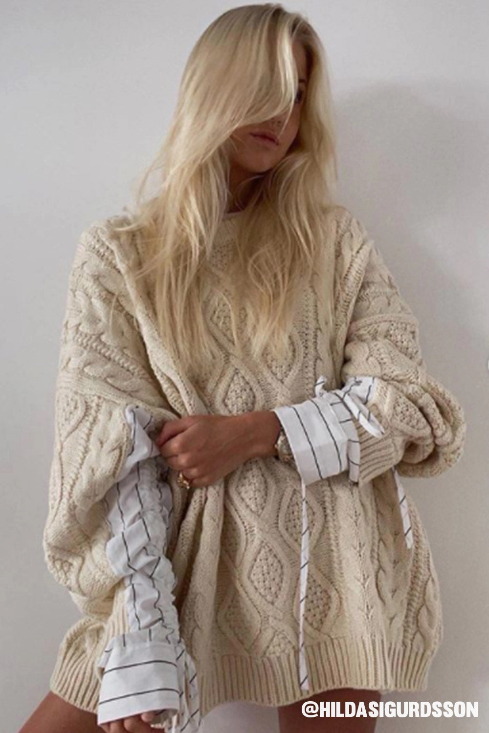 Athletic Wear Sadie Shirt Combo Knit Pullover