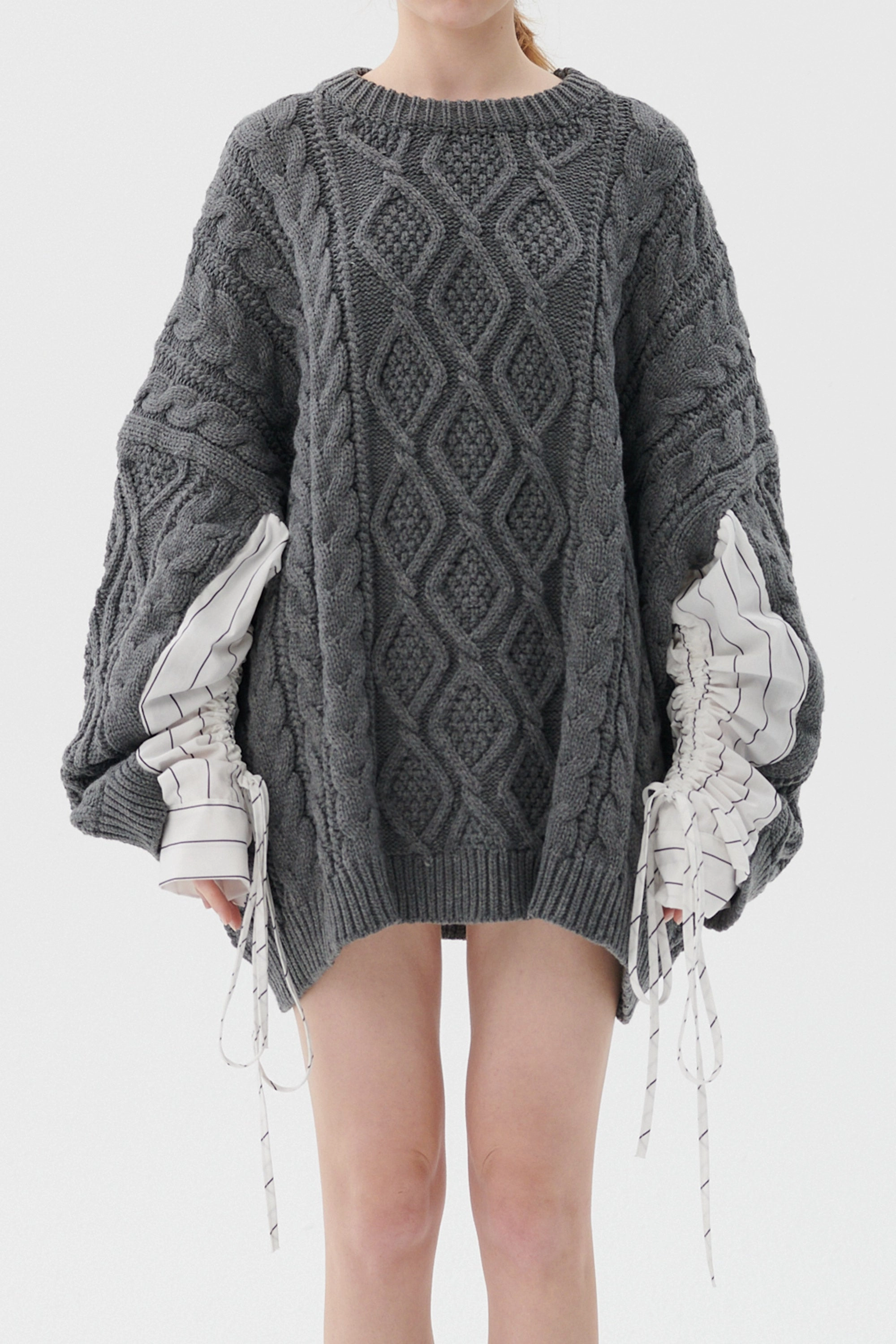 Lightweight pullover Sadie Shirt Combo Knit Pullover