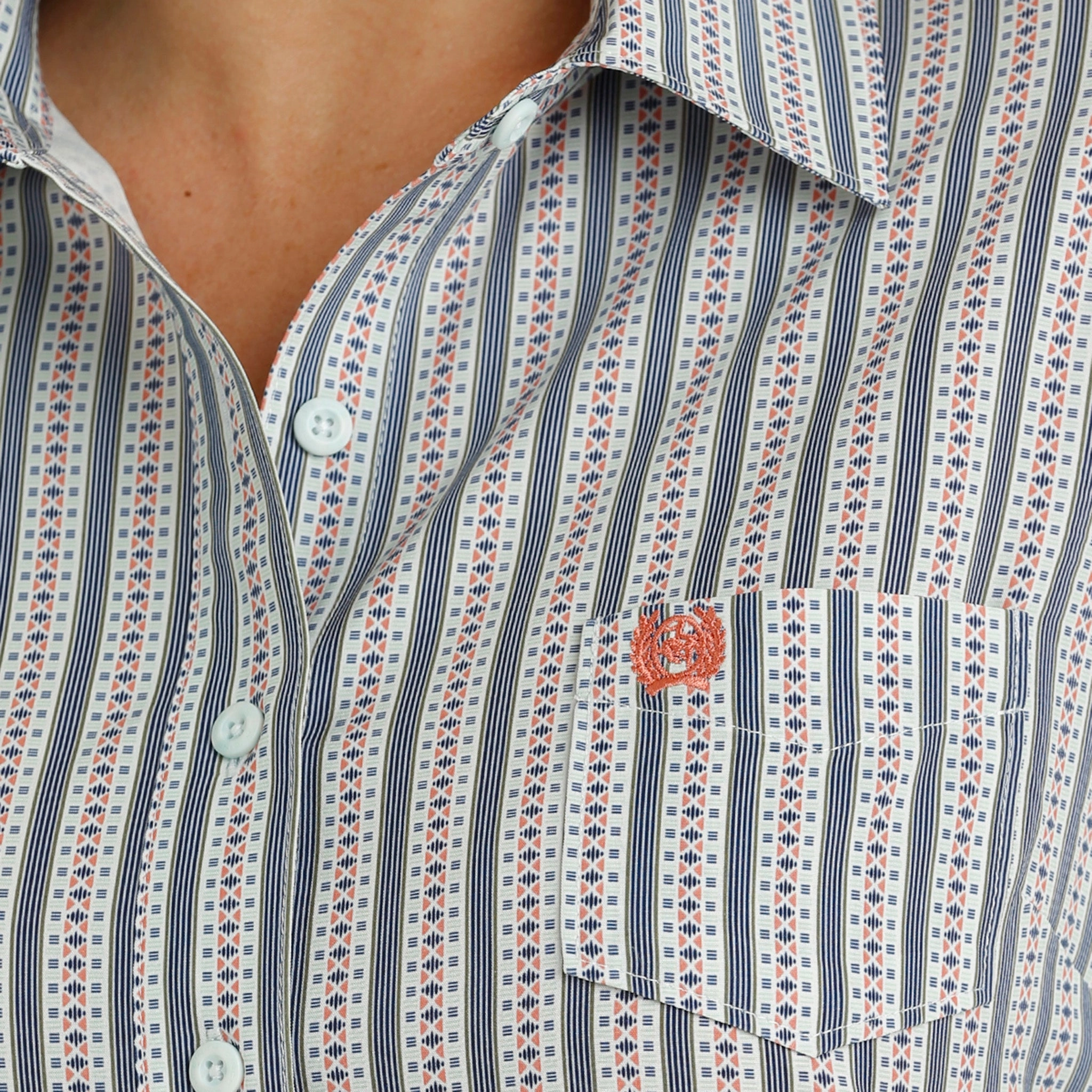 Cinch Women's Arena Flex Long Sleeve CollapsibleFrame