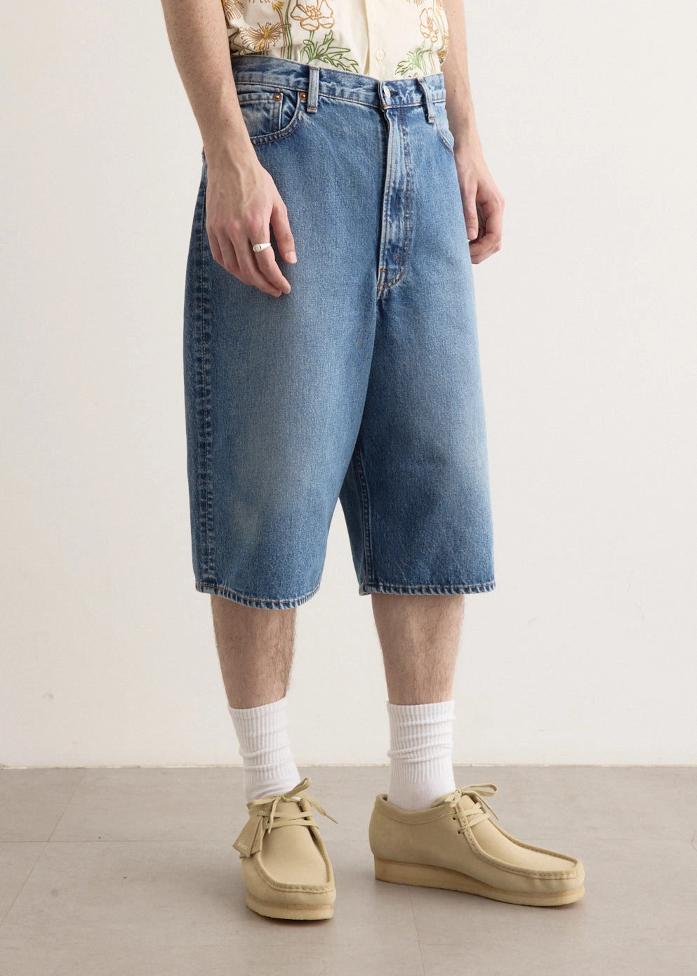 Casual Fit Slim Stretch Super Dad's Fit Shorts