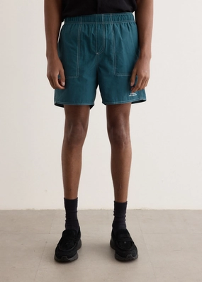 Talley Contrast Stitch Swim Shorts compression support Sport Style