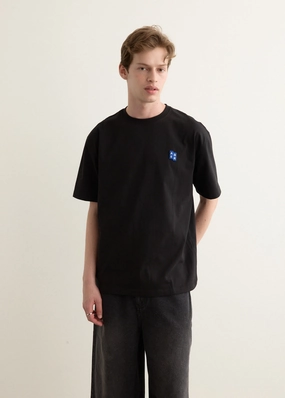 Roomy Comfort Significant Patch T-Shirt