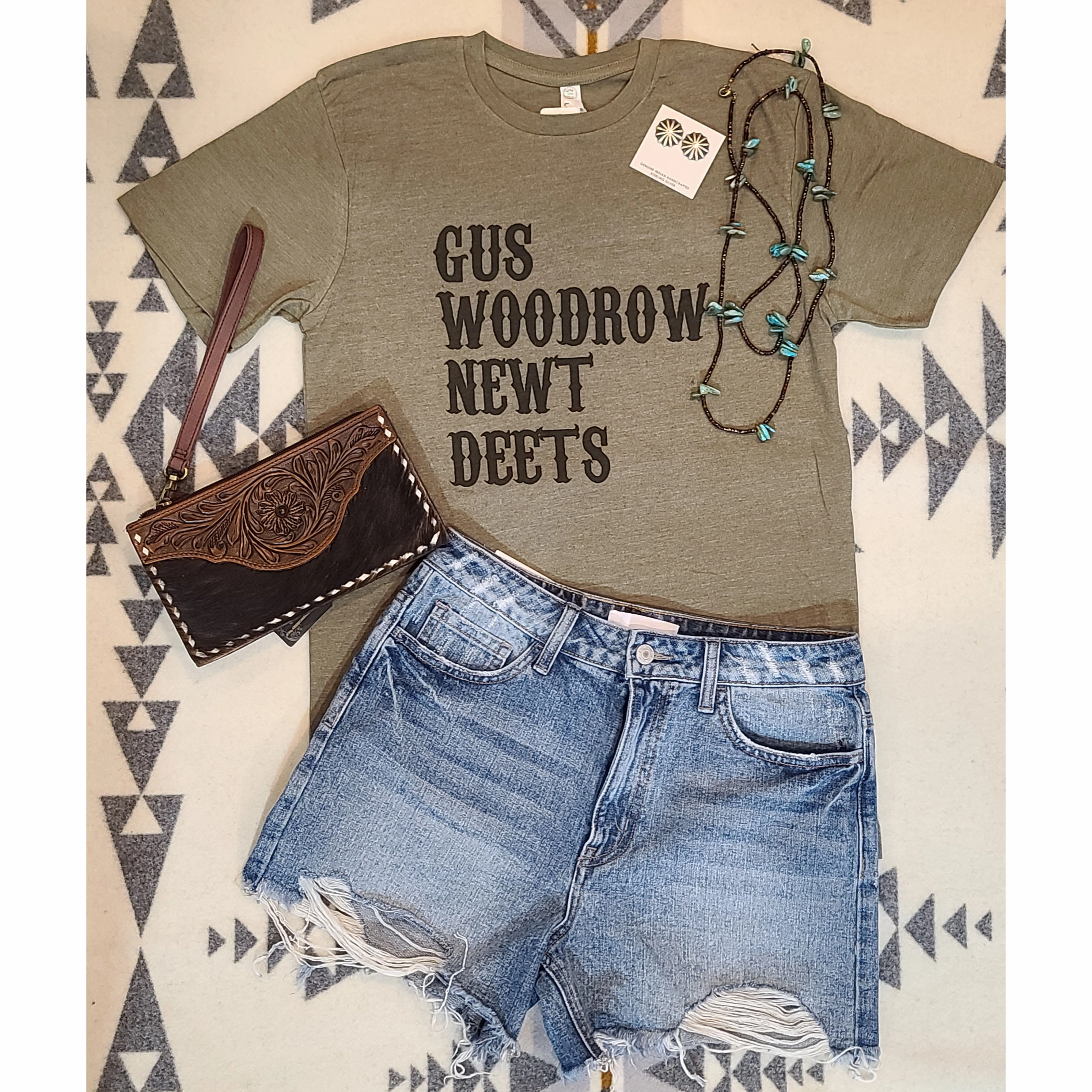 UltravioletProtectionFabric Olive Lonesome Dove Tee