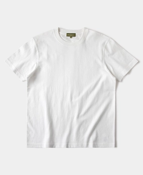 Regular Fit 9.3 oz Jersey Crewneck Tubular T-Shirt - White discount offer Leisure Wear