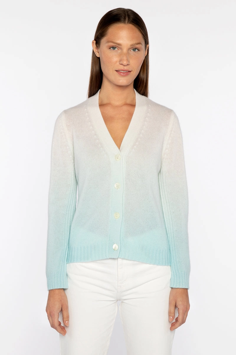 Ombre Vee Cardigan Chill Fit Cozy Everyday Wear