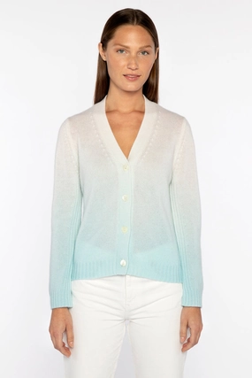 Ombre Vee Cardigan Chill Fit Cozy Everyday Wear