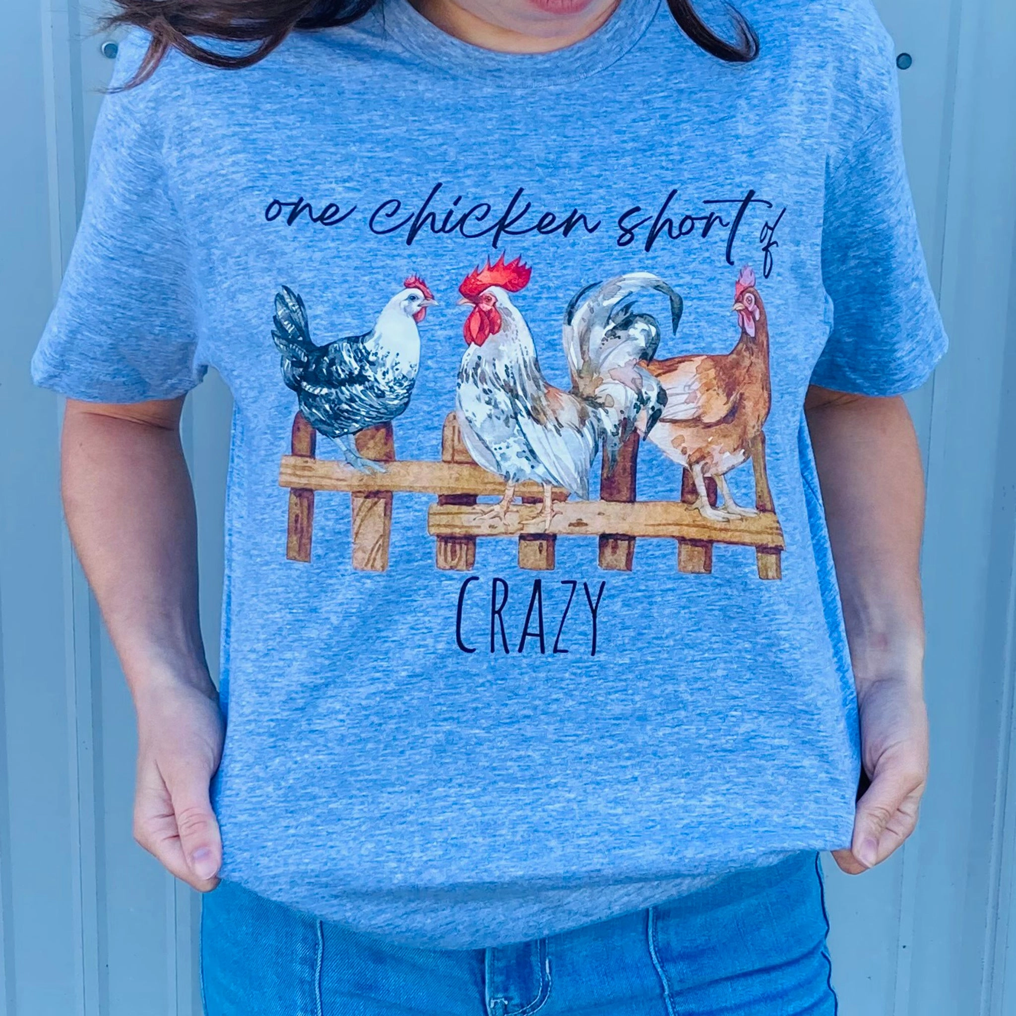 One Chicken Short Tee OdorControl FlatlockSeamTechnique