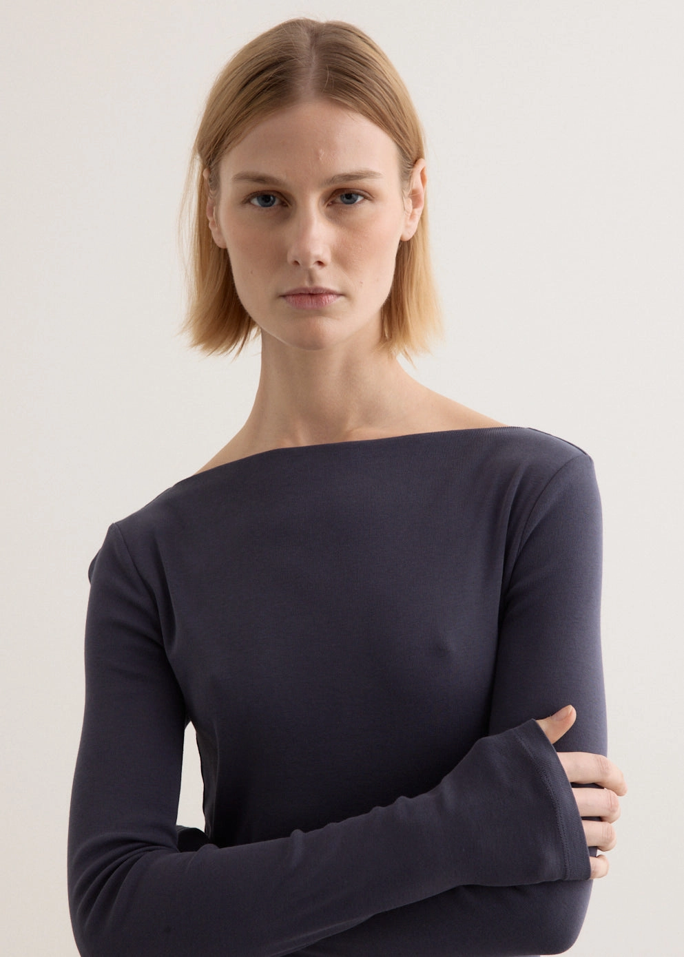 Family Vibe Organic Cotton Bateau Dress