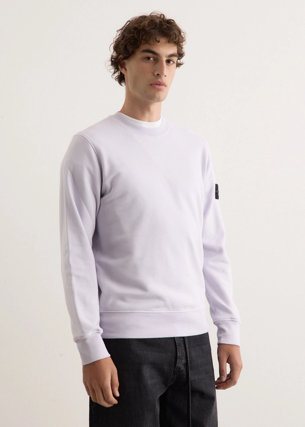 Sporty Flex Organic Cotton Crewneck Sweatshirt