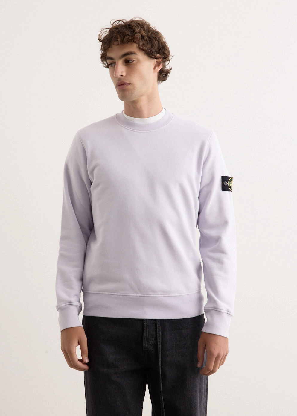 Organic Cotton Crewneck Sweatshirt Cozy Fabric