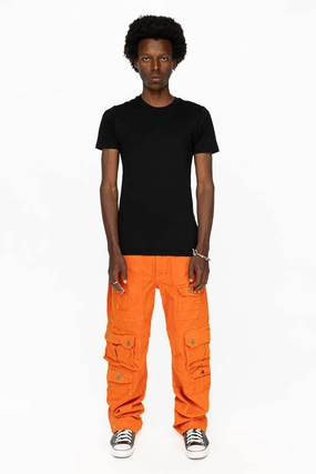 Athlete Fit Holiday Vibes Chill Outfit ORIGINAL ROBIN??S JEAN CALL OF DUTY CARGO PANTS IN ORANGE