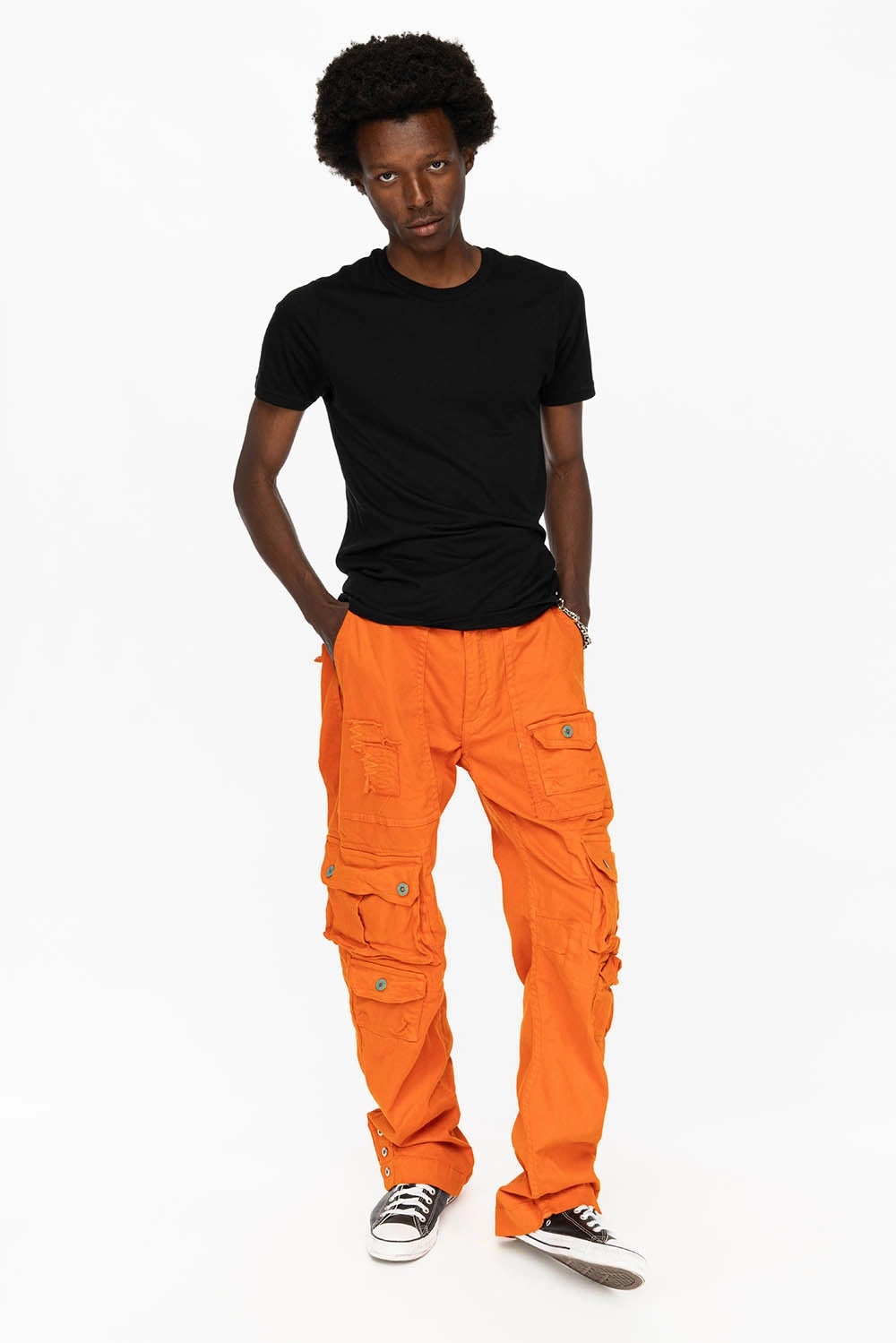 ORIGINAL ROBIN??S JEAN CALL OF DUTY CARGO PANTS IN ORANGE Suitable Fit