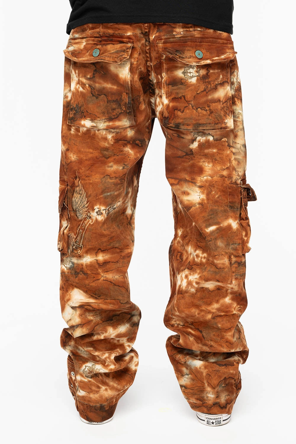 Go To Outfit ORIGINAL ROBIN??S JEAN CALL OF DUTY CARGO PANTS IN TIE DYE MUD BROWN