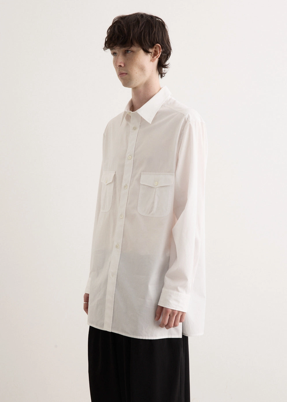 Out Pocket Shirt Double Stitched Seams