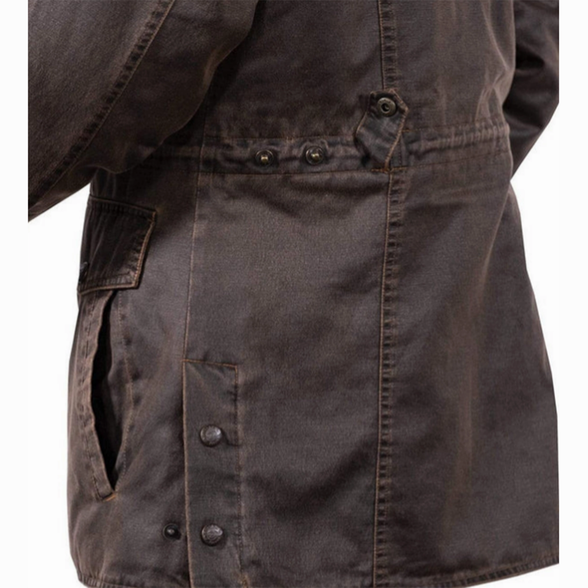 Outback Trading Women's Addison Coat Eco Friendly Construction Seamless Knit Cuffs