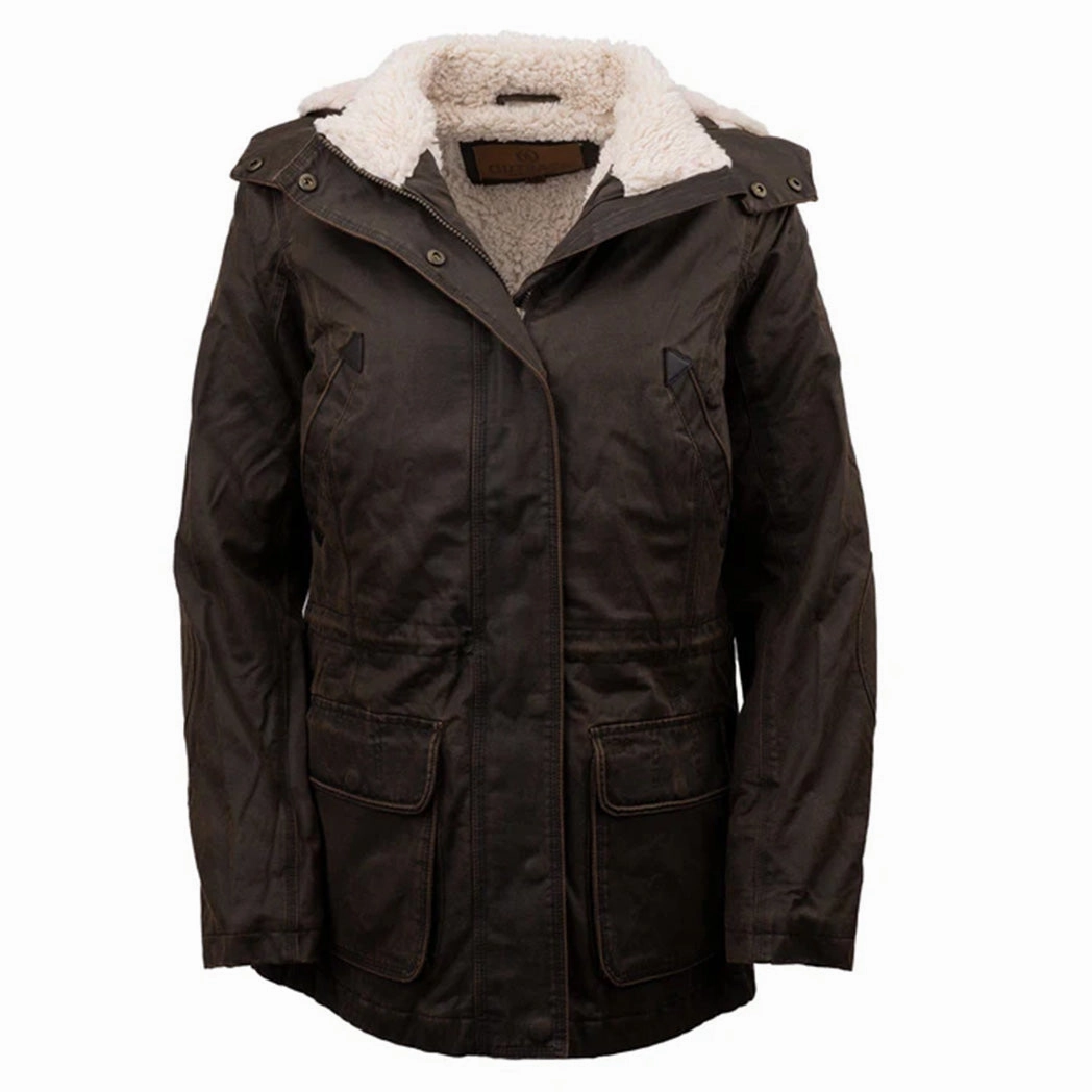 WaterRepellentFabric Outback Women's Woodbury Berber Fleece Jacket