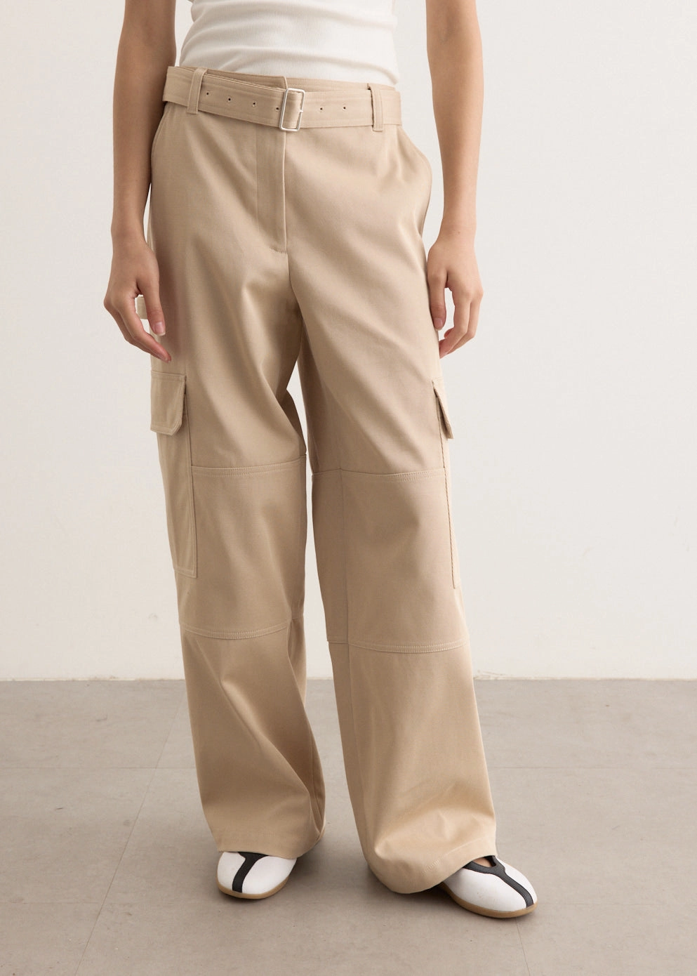 Belted Utility Pants Functional Layers Non Restrictive Fit