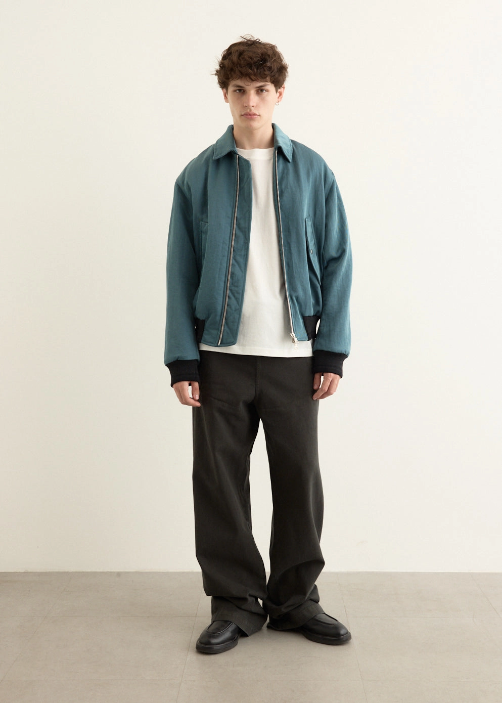 Overdyed Sailor Pants Body Sculpting BreathableFabric