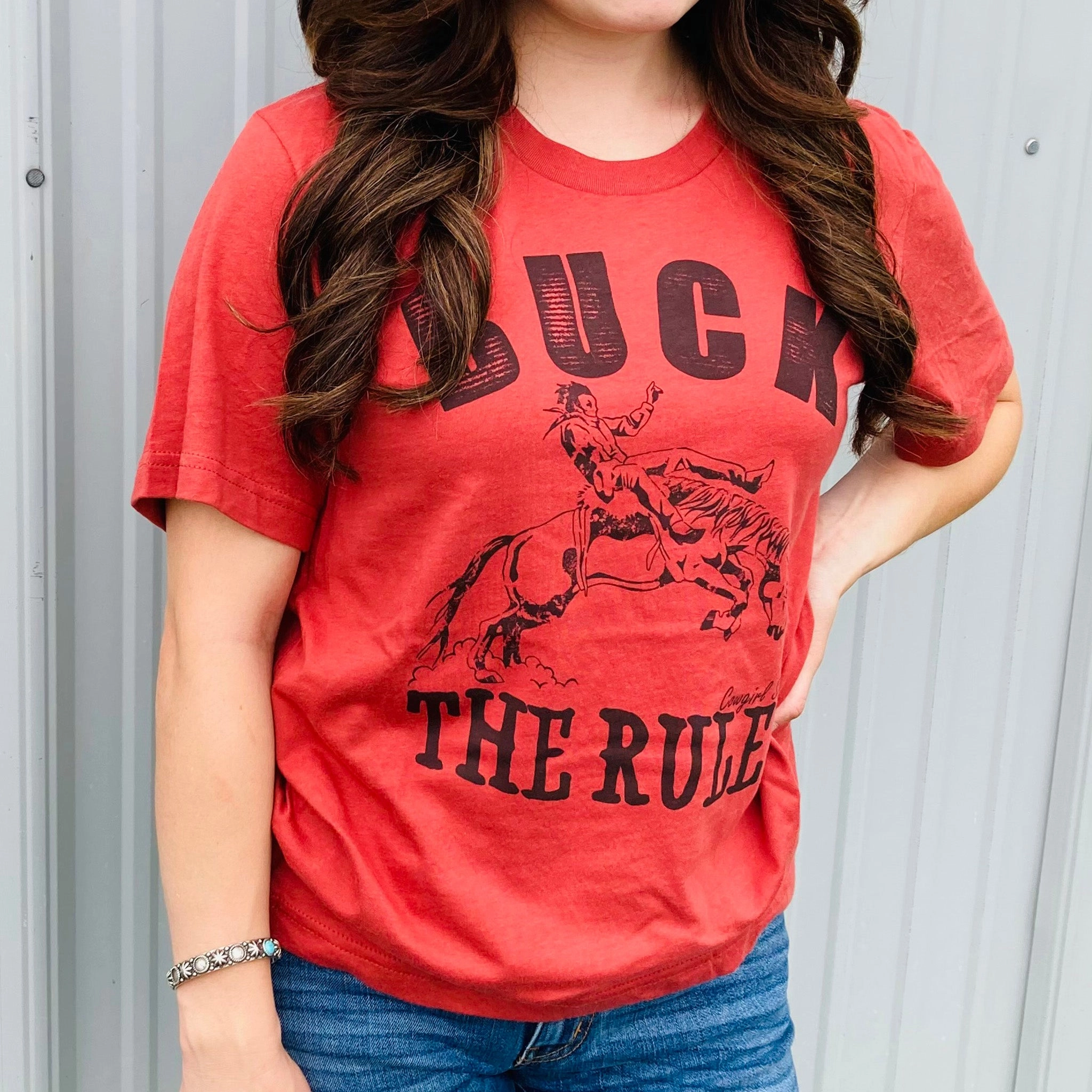 FlatlockSeamTechnique High Collar Option Buck The Rules Tee