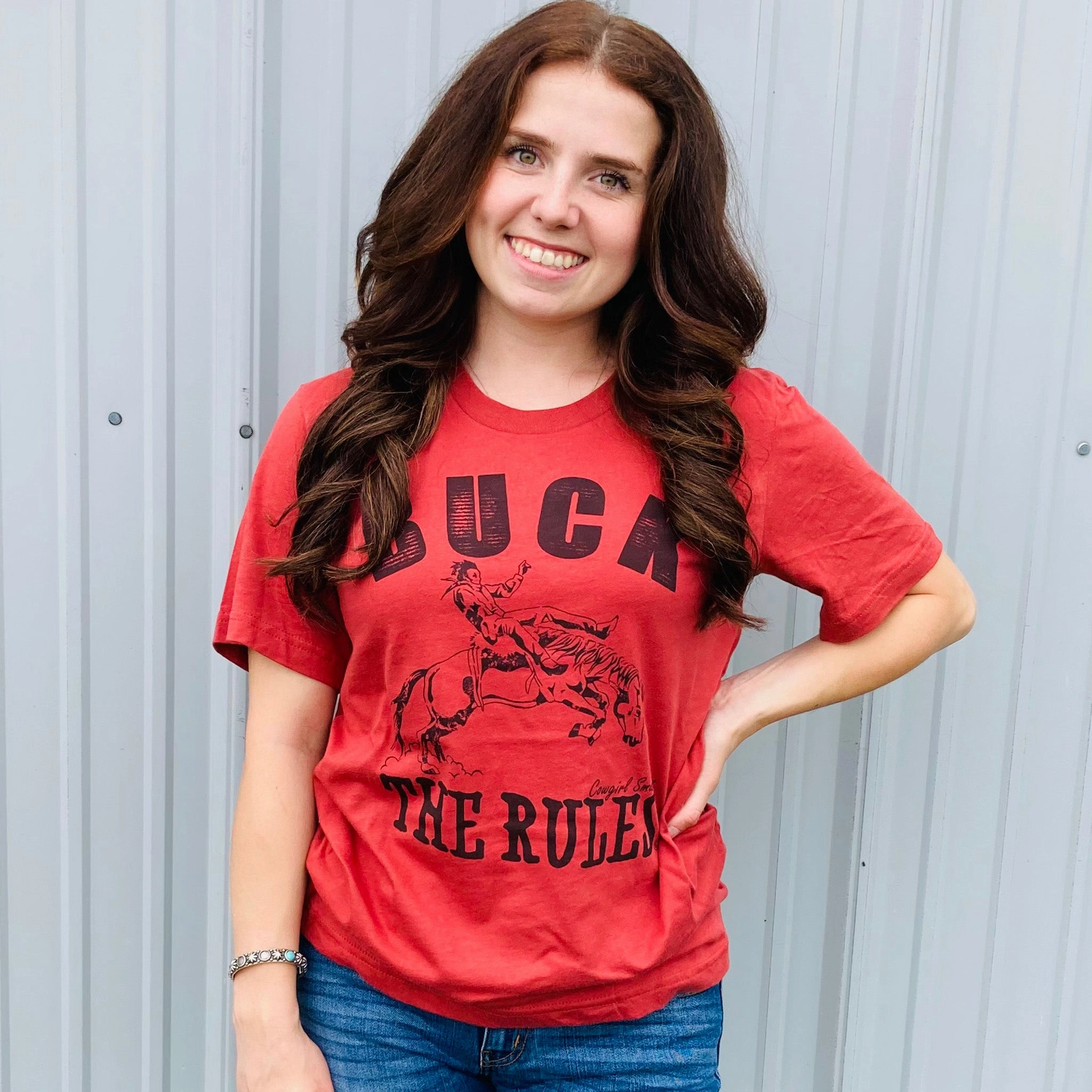 Buck The Rules Tee stain resistant coating