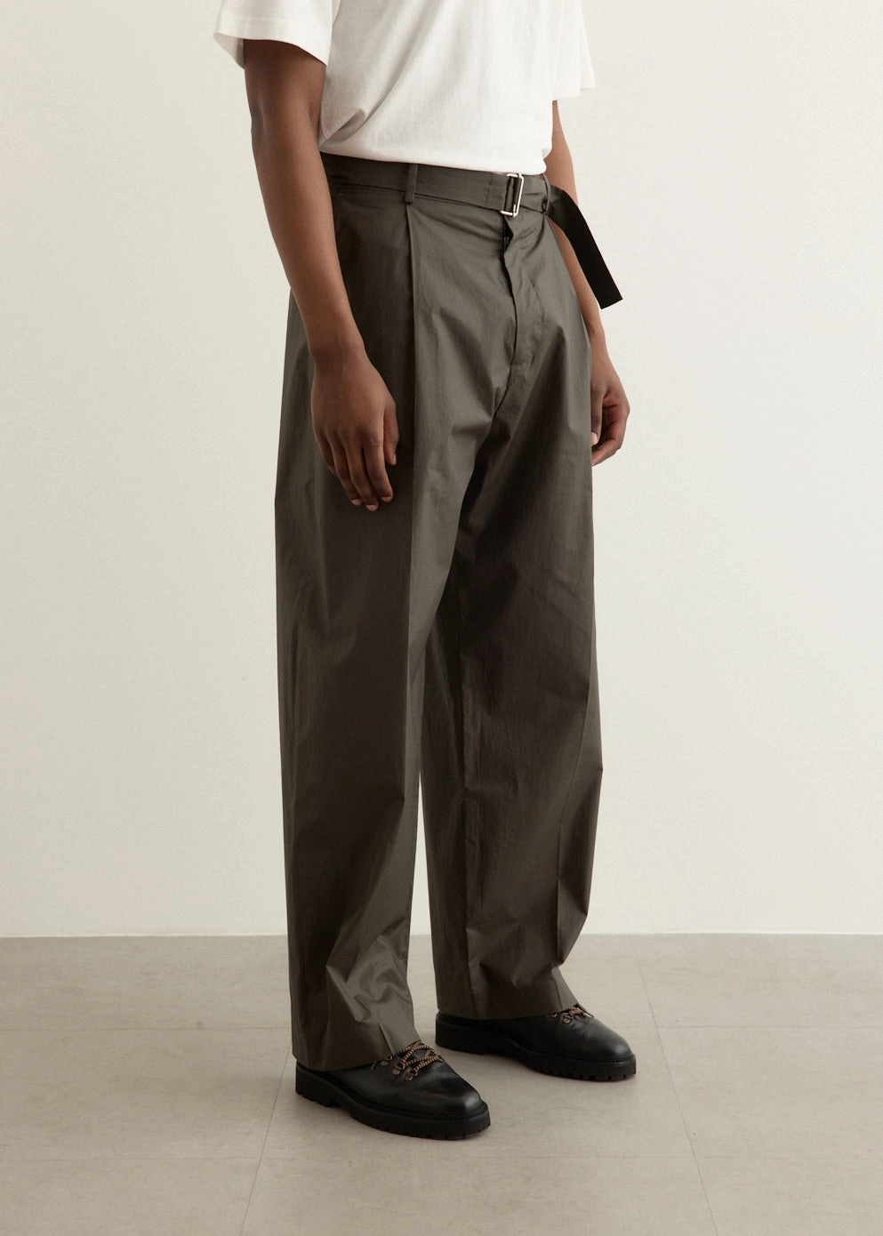 Water Resistant Mesh Comfort Pasoro Cinz Washed Poplin Pants