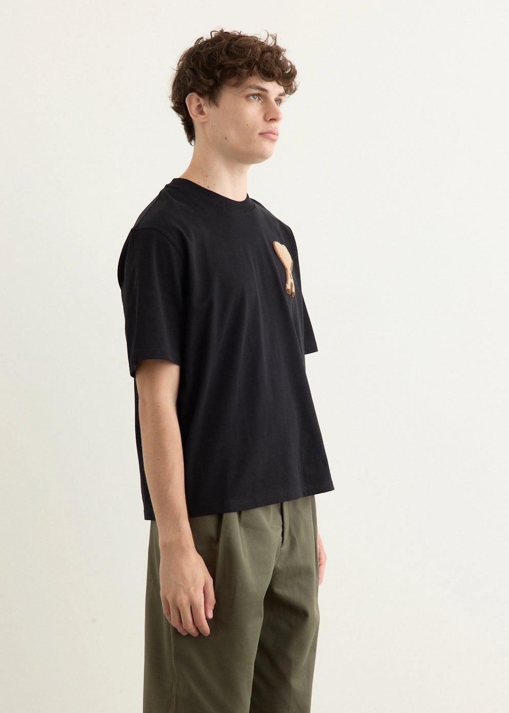 Patch T-Shirt Easy Wear Style