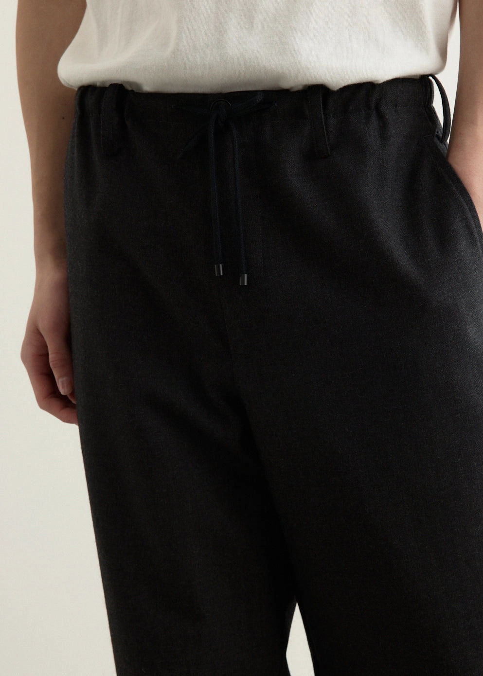 Penny Long Pants Neutral Style Cropped hem