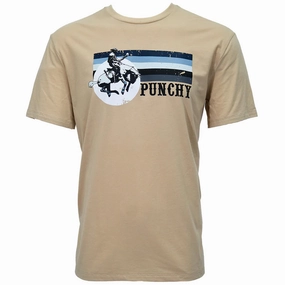 Must-Have Item Hooey Tan Punchy Bronc Tee