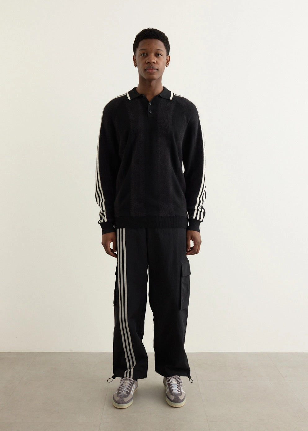 Day Ready Sophisticated Look Front Stripe Cargo Pants