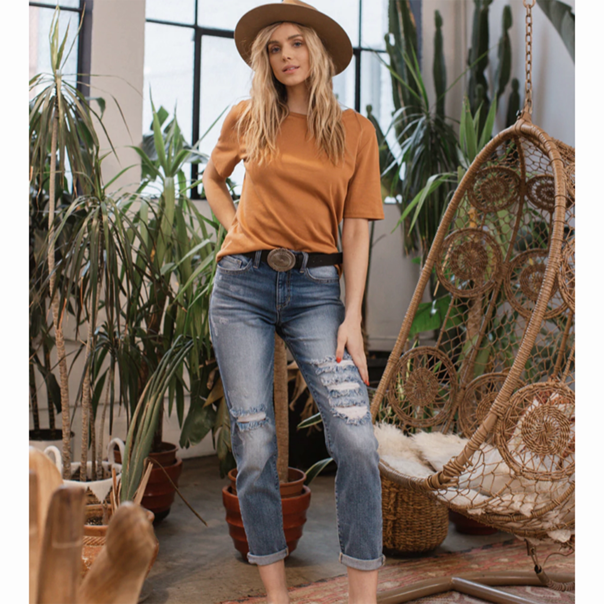 Morning Stroll Sustainable Classic Tomboy Skinny Jean