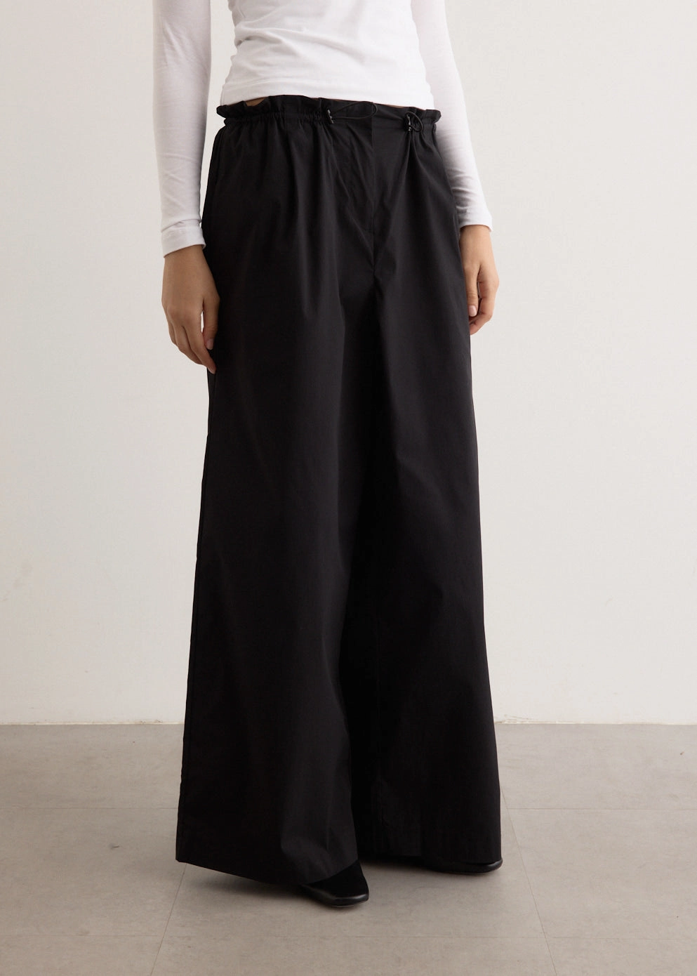 LightweightInsulation Petit Paperbag Waist Pants